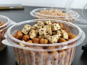Chole Paneer Salad